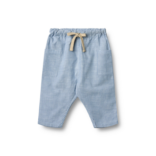 Wheat Arne bukser blue stripe