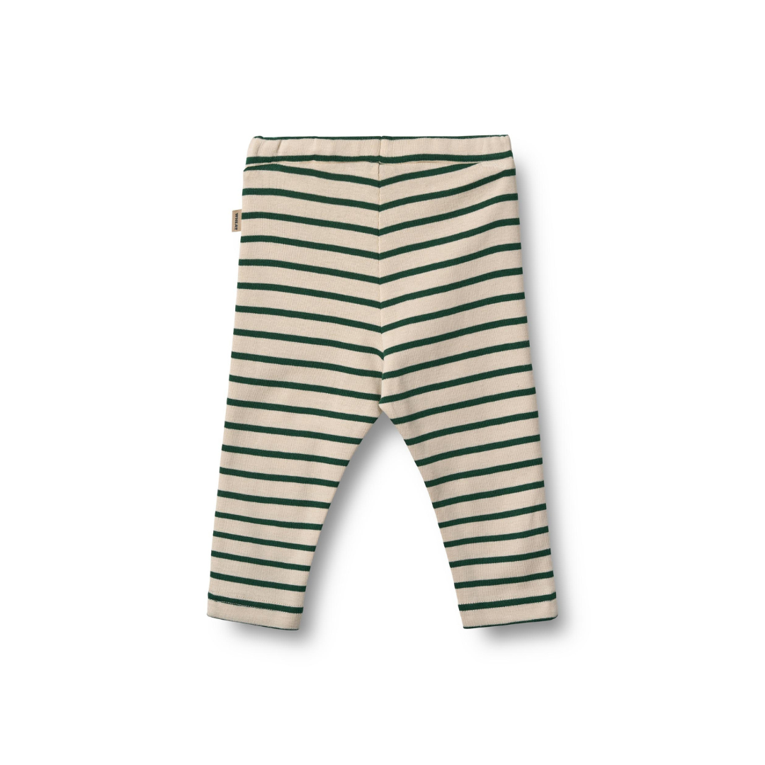 Wheat Manfred bukser green stripe