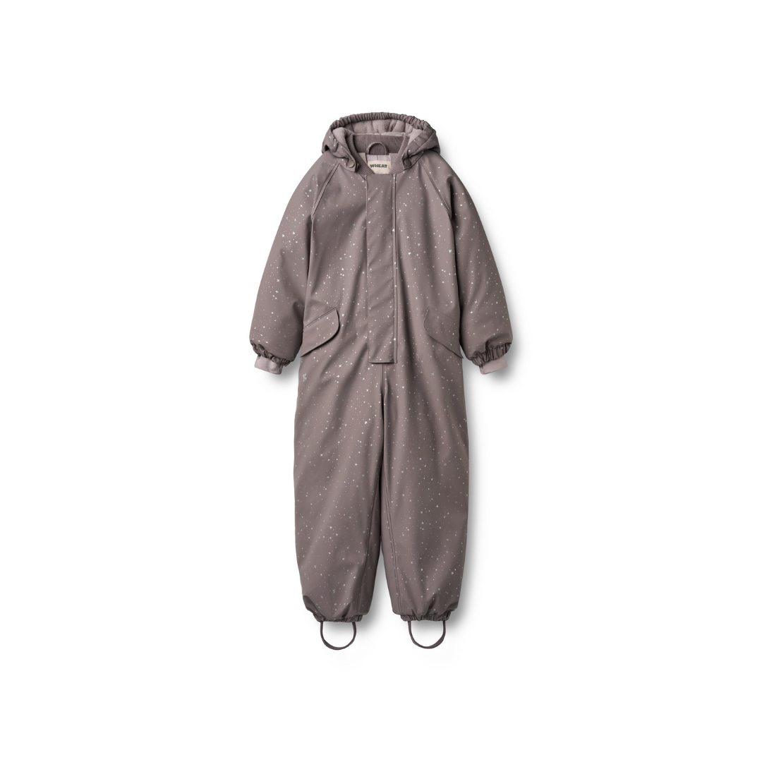 Wheat Ludo gummiflyverdragt purple stone stars