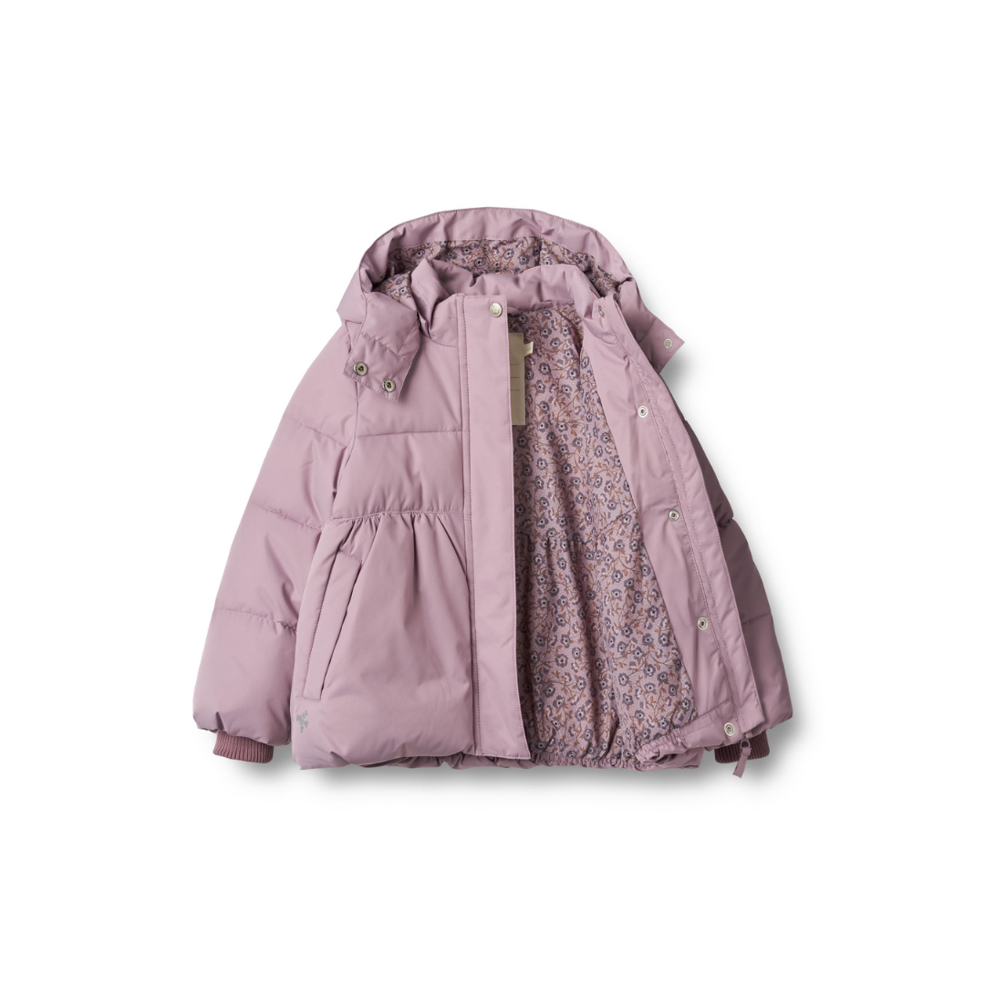 Wheat Karla puffer jakke soft lilac