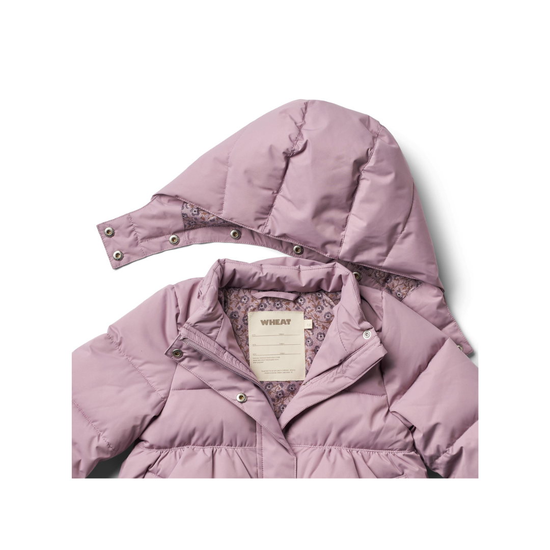 Wheat Karla puffer jakke soft lilac
