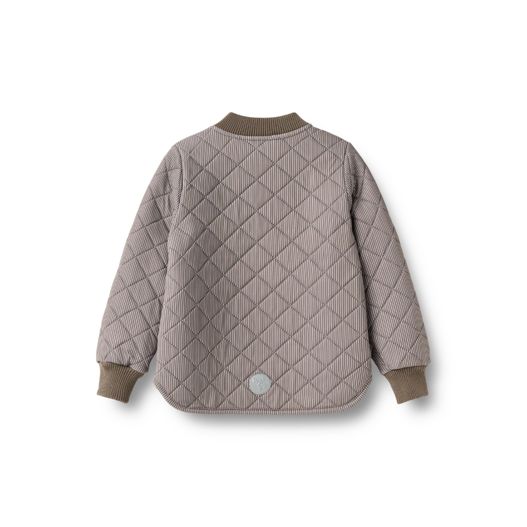Wheat Loui termojakke brown stripe