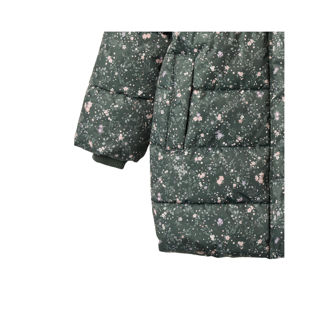 Wheat Yrsa puffer jakke forest lake checked flowers