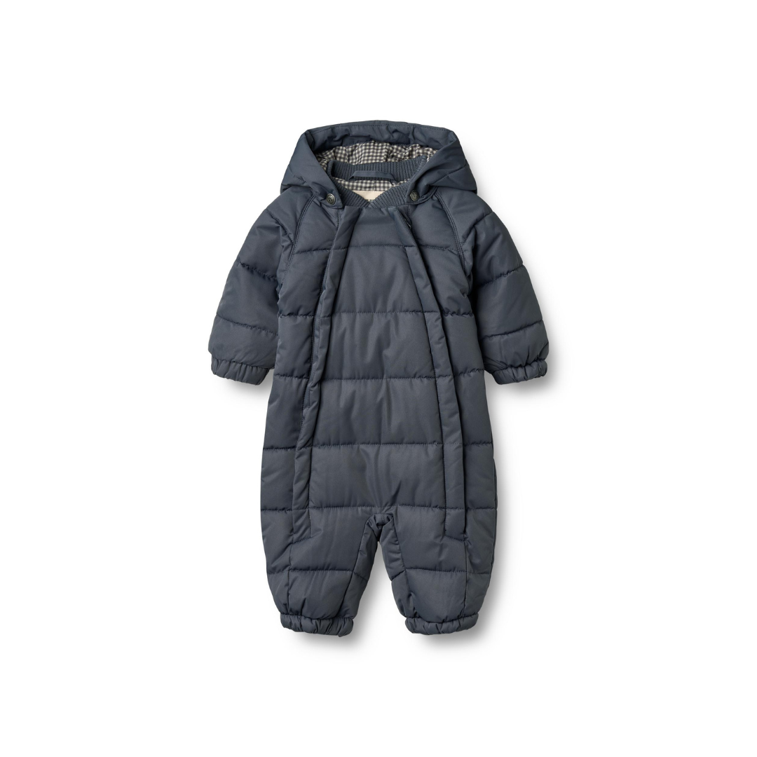 Wheat Edem puffer baby flyverdragt ink