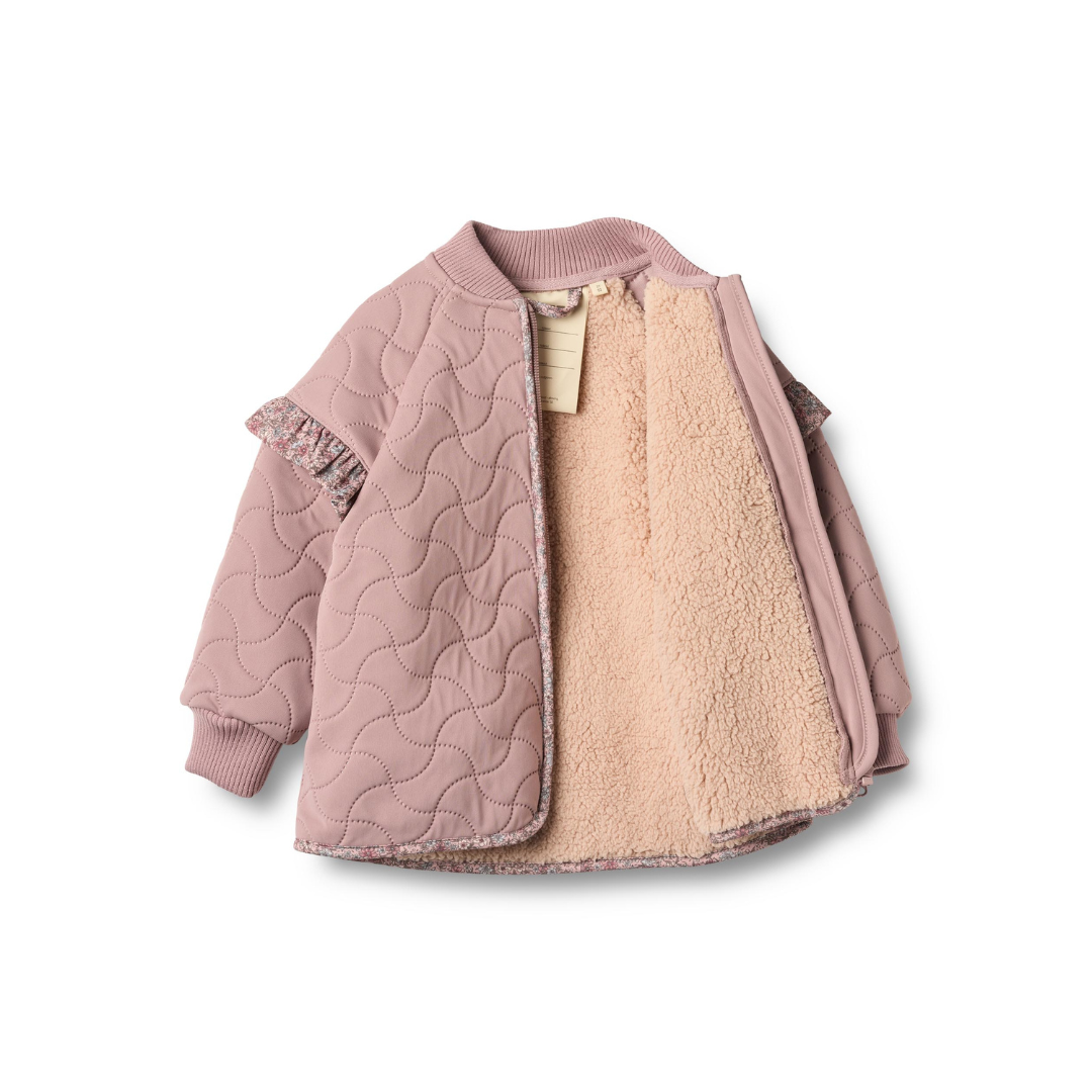 Wheat Ellas termojakke warm rose