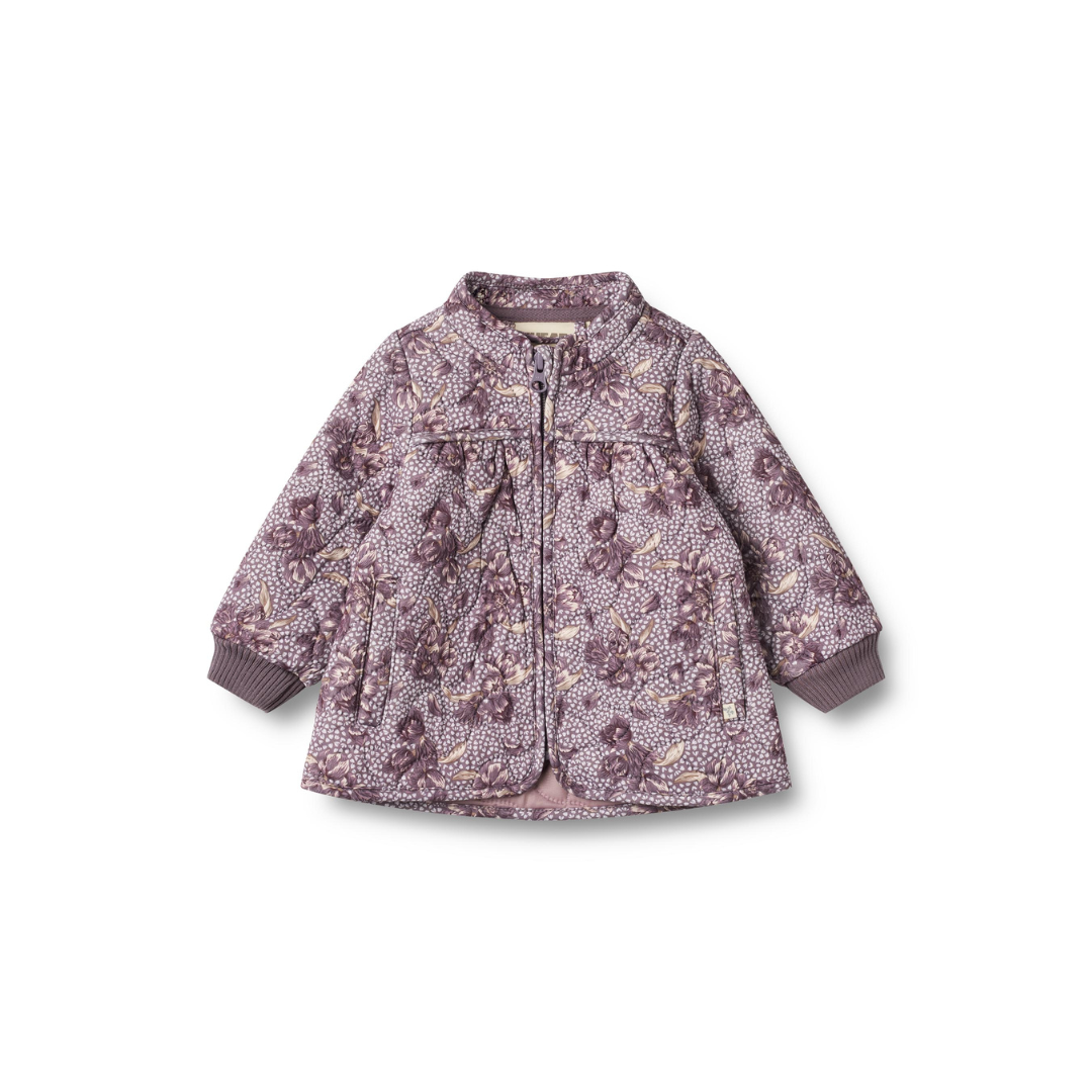 Wheat Thilde termojakke lilac tulips