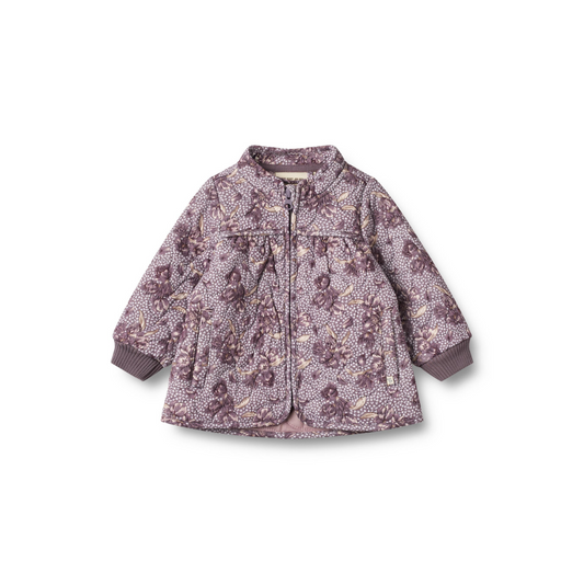 Wheat Thilde termojakke lilac tulips
