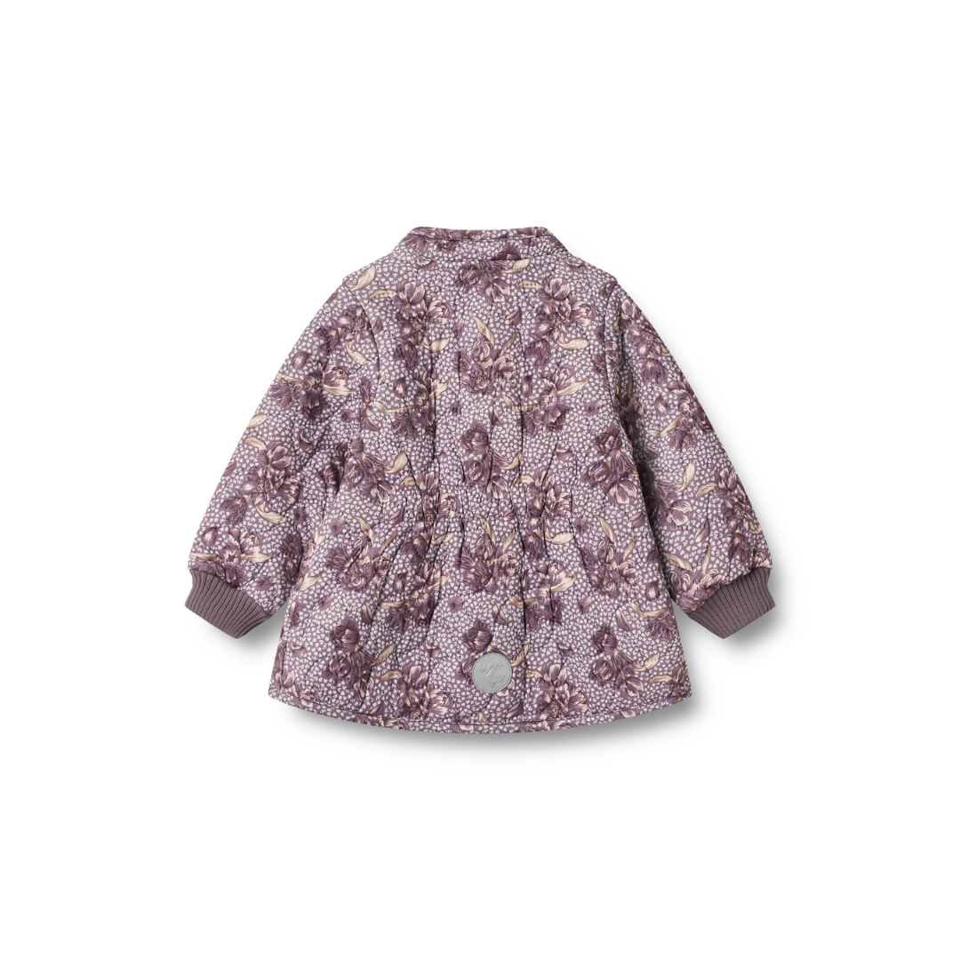 Wheat Thilde termojakke lilac tulips
