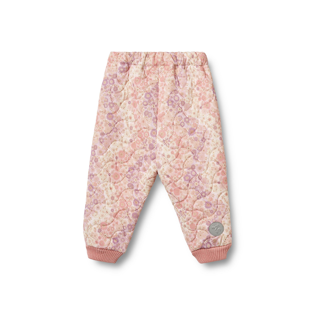 Wheat Alex termobukser lilac flower rainbow