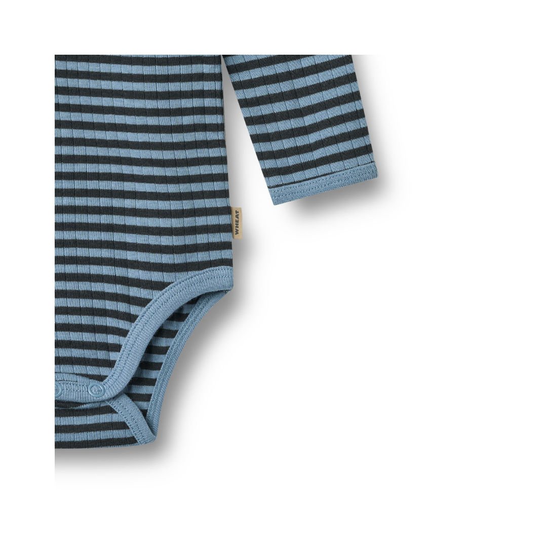 Wheat Berti body bright blue stripe