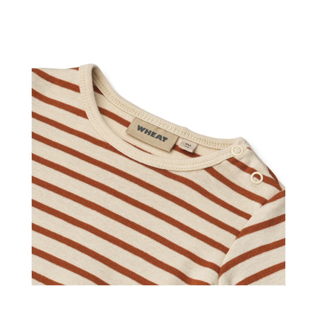 Wheat Berti body warm caramel stripe
