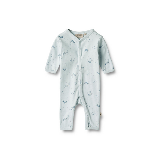 Wheat Dusty heldragt light blue whales