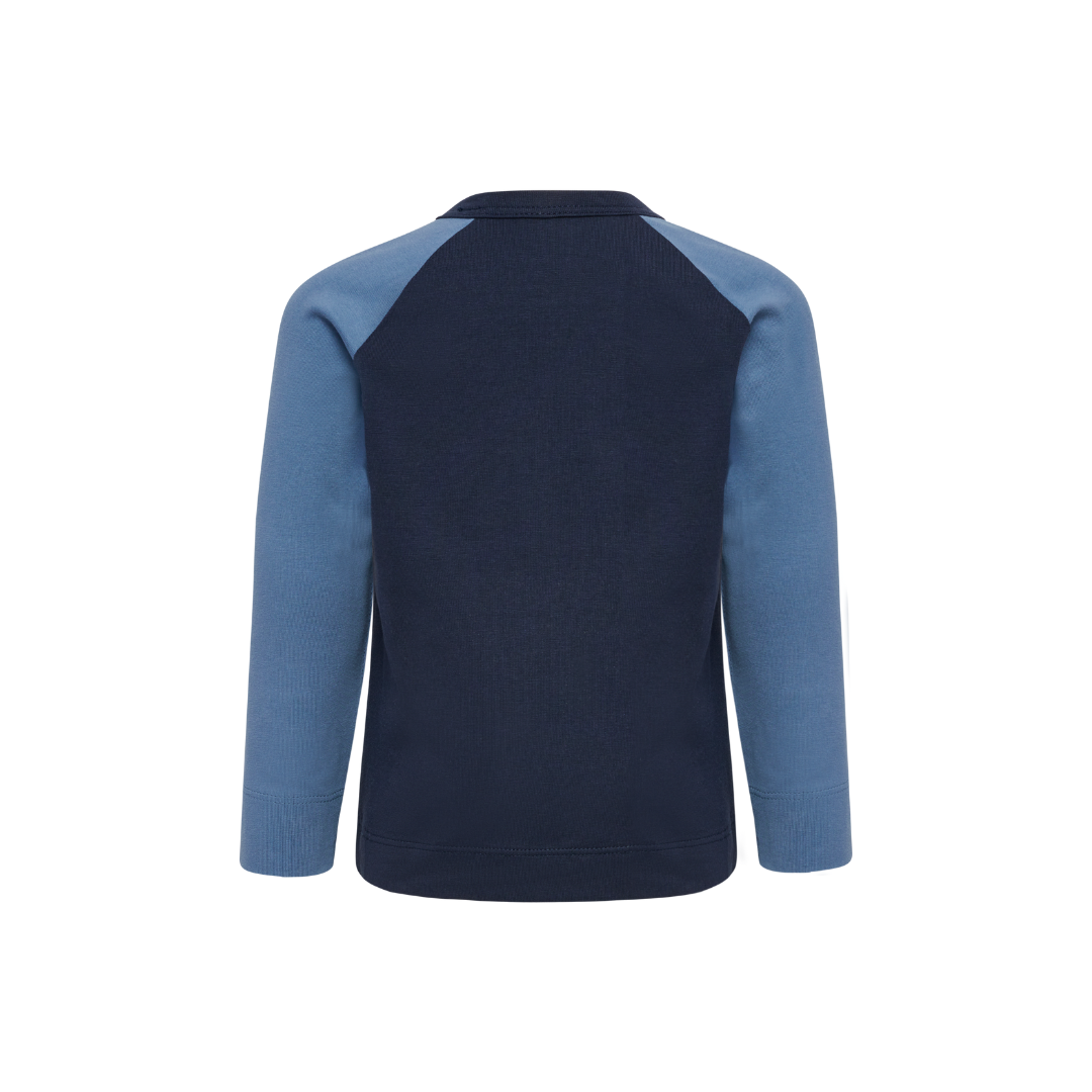 Hummel Bobby t-shirt L/S blue nights
