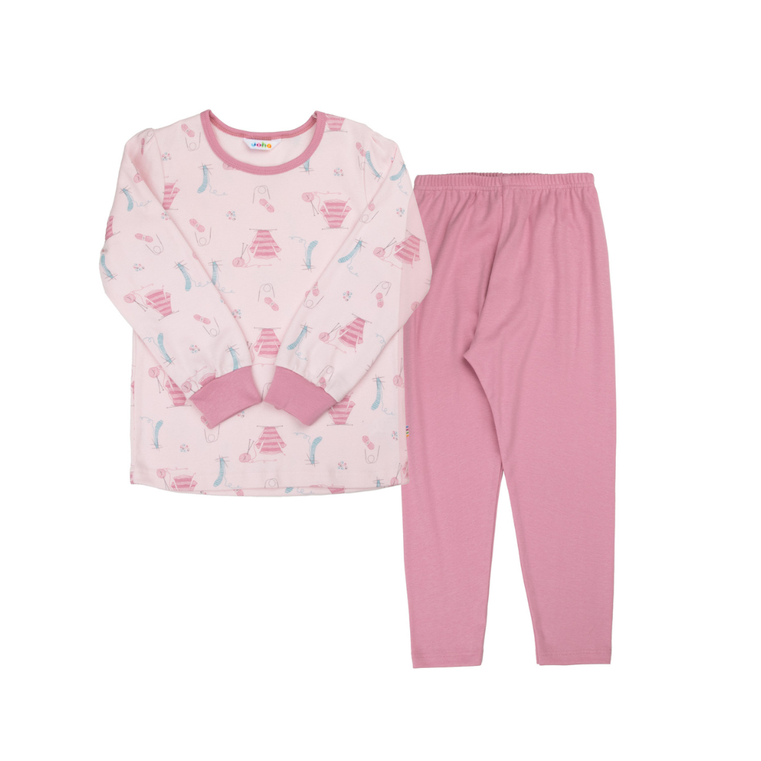 Joha Bomuld pyjamas knitting