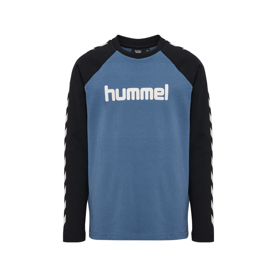 Hummel Boys t-shirt LS bering sea