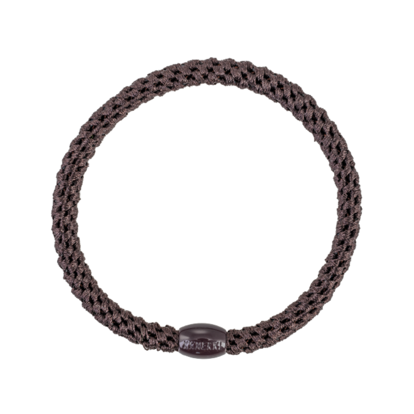 Bon Dep Kknekki smal hårelastik brown