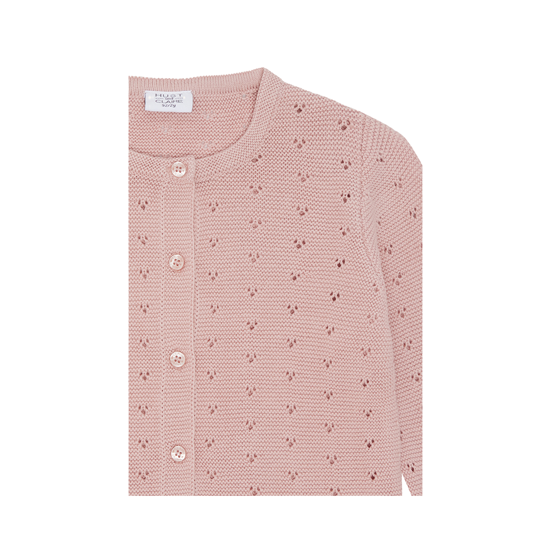 Hust & Claire Caren cardigan dusty rose