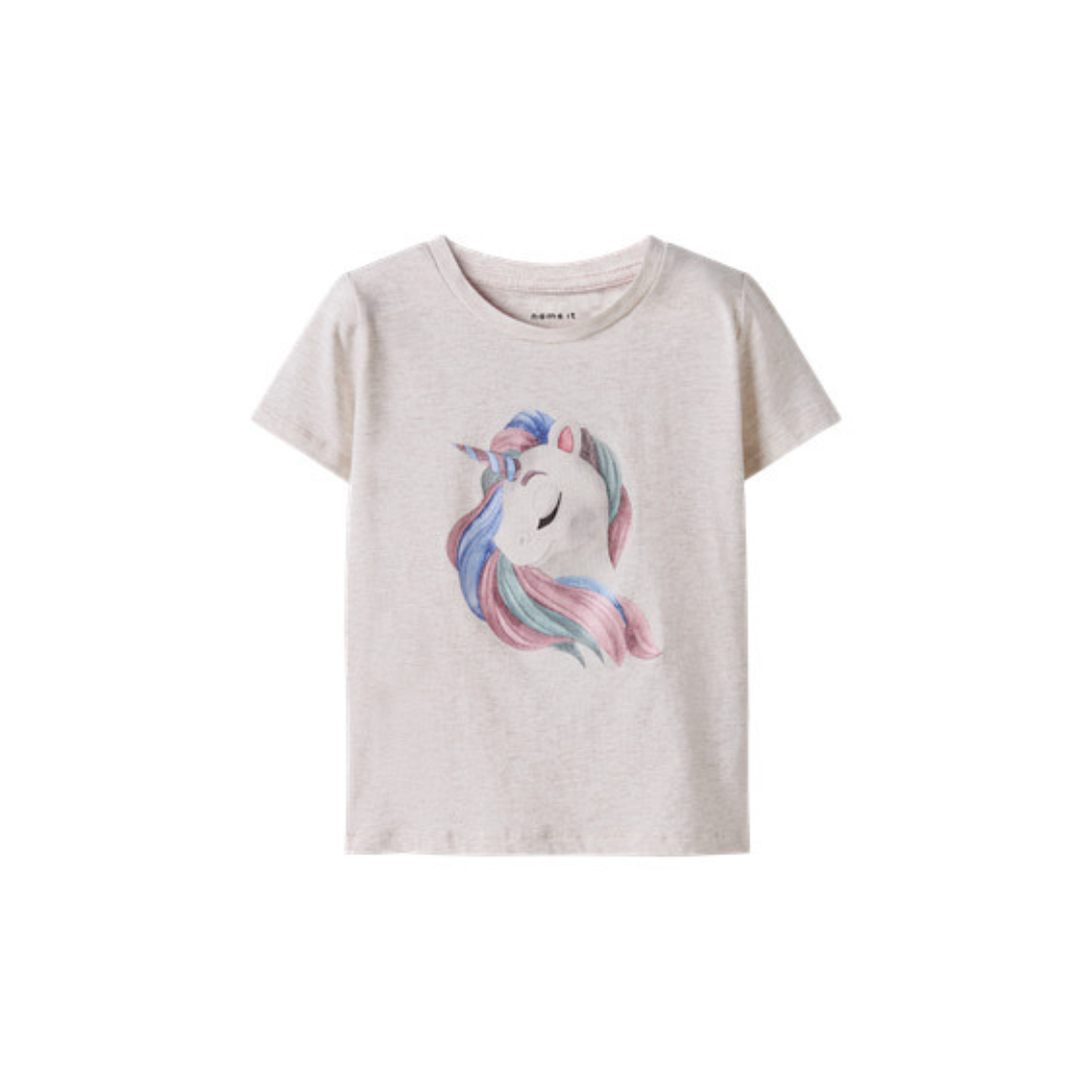 Name It Darlingas SS t-shirt peyote melange