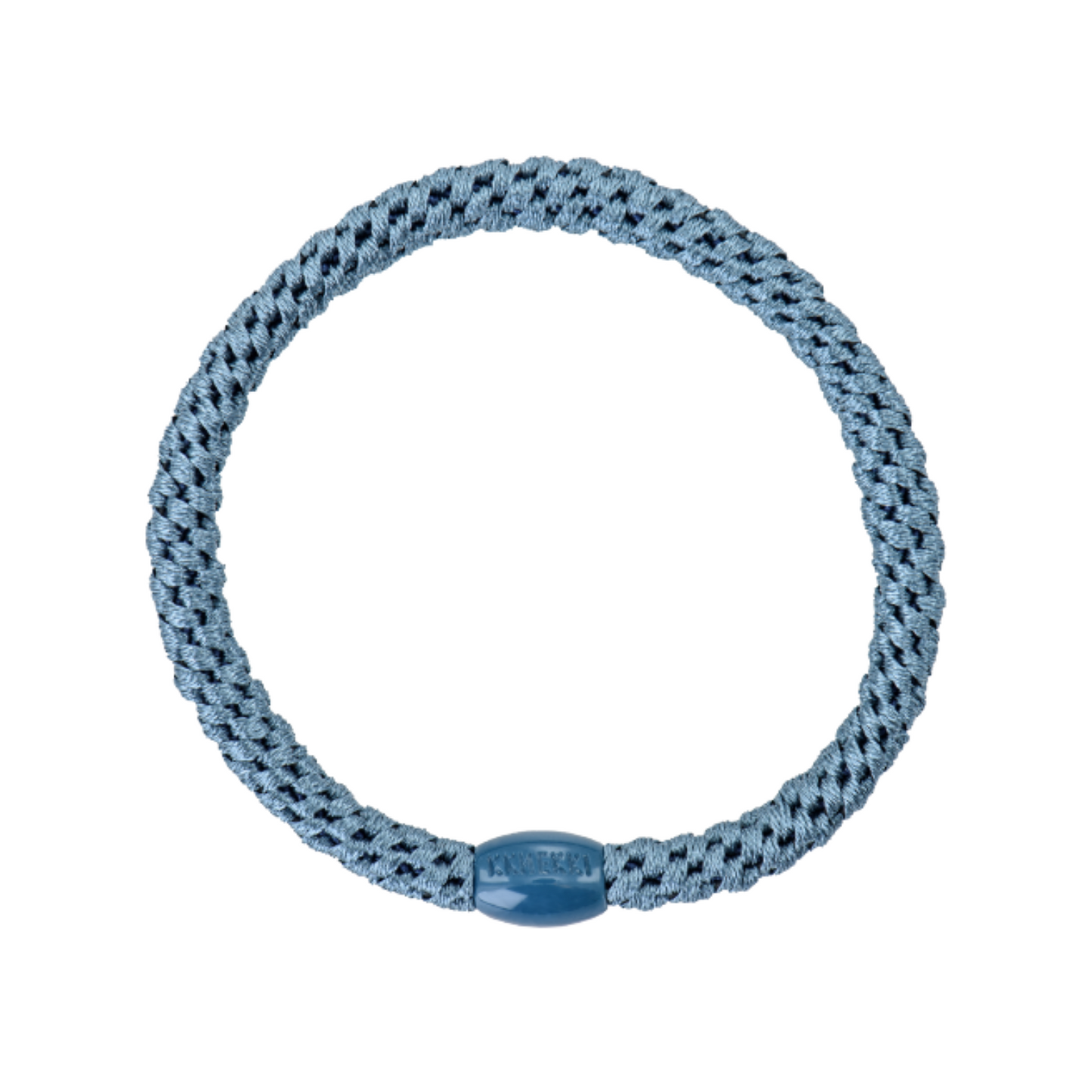 Bon Dep Kknekki smal hårelastik dusty blue