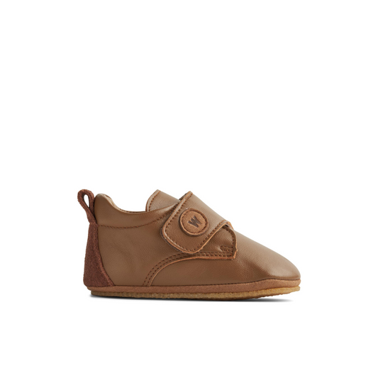 Wheat Footwear Dakota læder hjemmesko cognac