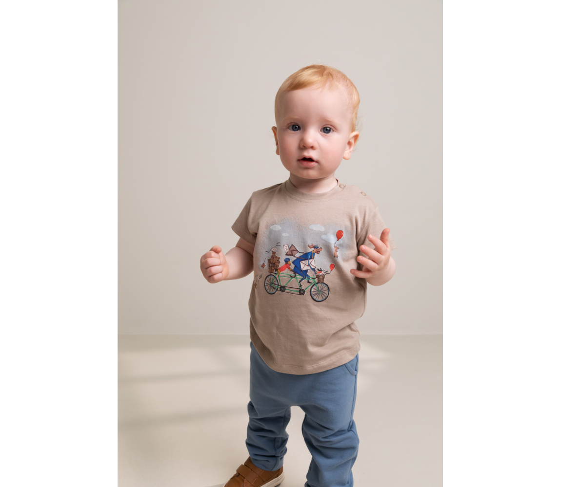 Dreng i MarMar Ted t-shirt hey mister postman