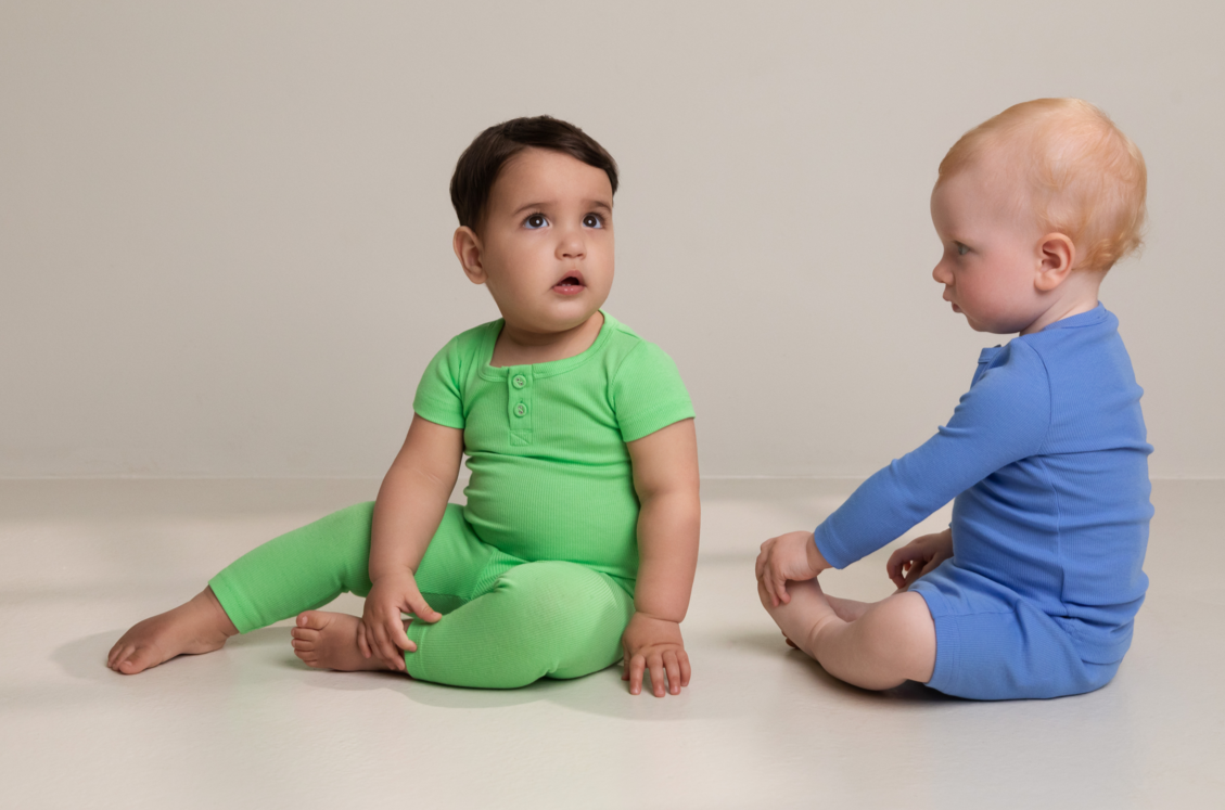 Barn med MarMar Modal plain body SS clover