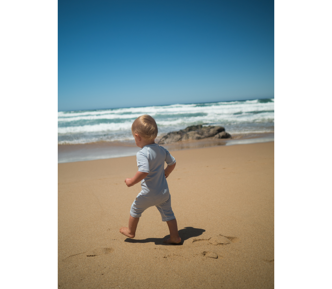 Dreng i MarMar Swade badedragt dark sky stripe