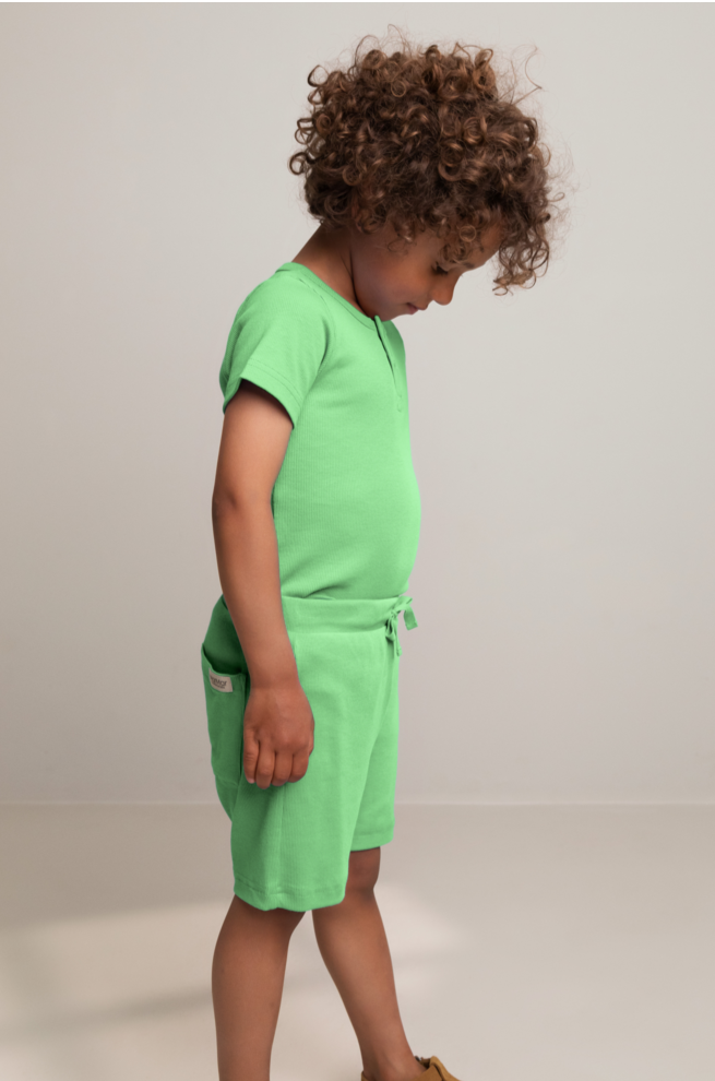 Dreng med MarMar Modal plain tee clover