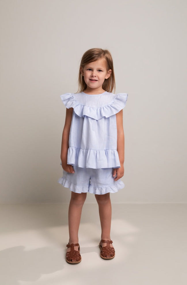 MarMar Pala frill shorts light cheek
