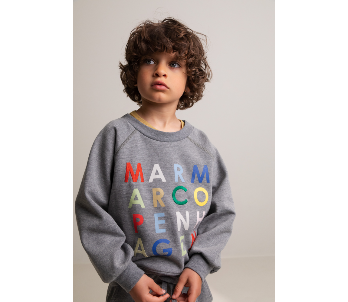 MarMar Theos sweatshirt multicol letters