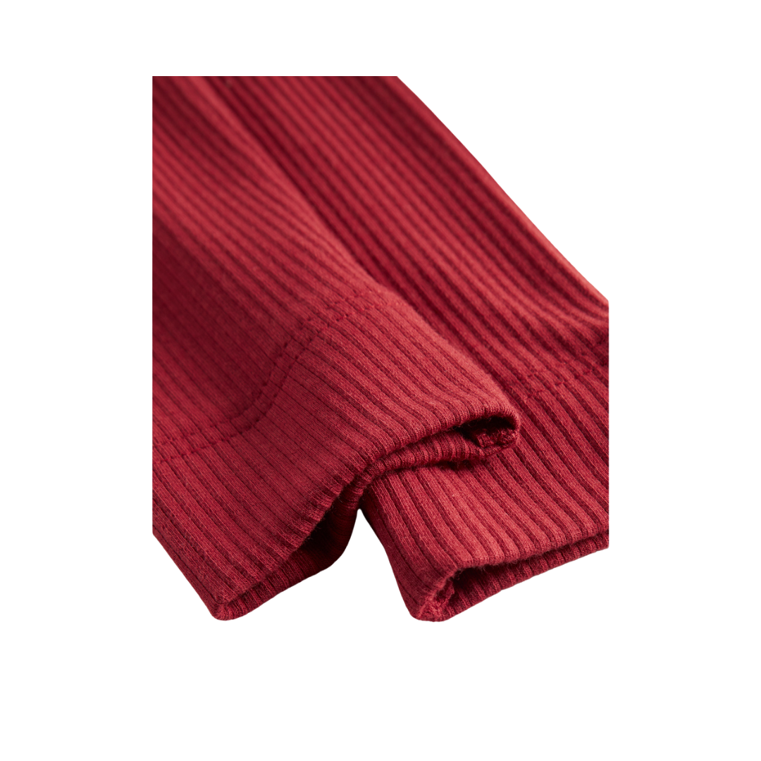 MarMar Modal leggings hibiscus red