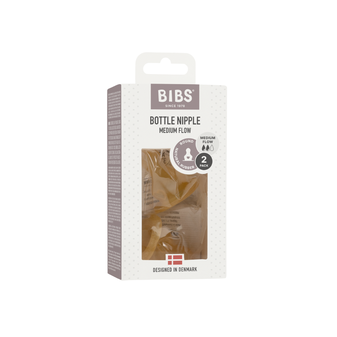 BIBS Flaskesutter 2-pak latex medium flow