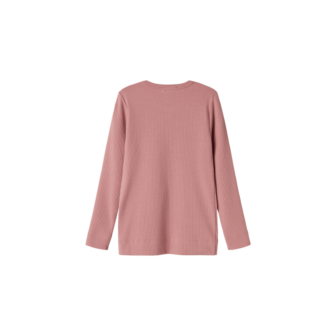 MarMar Modal plain tee LS rose parfait