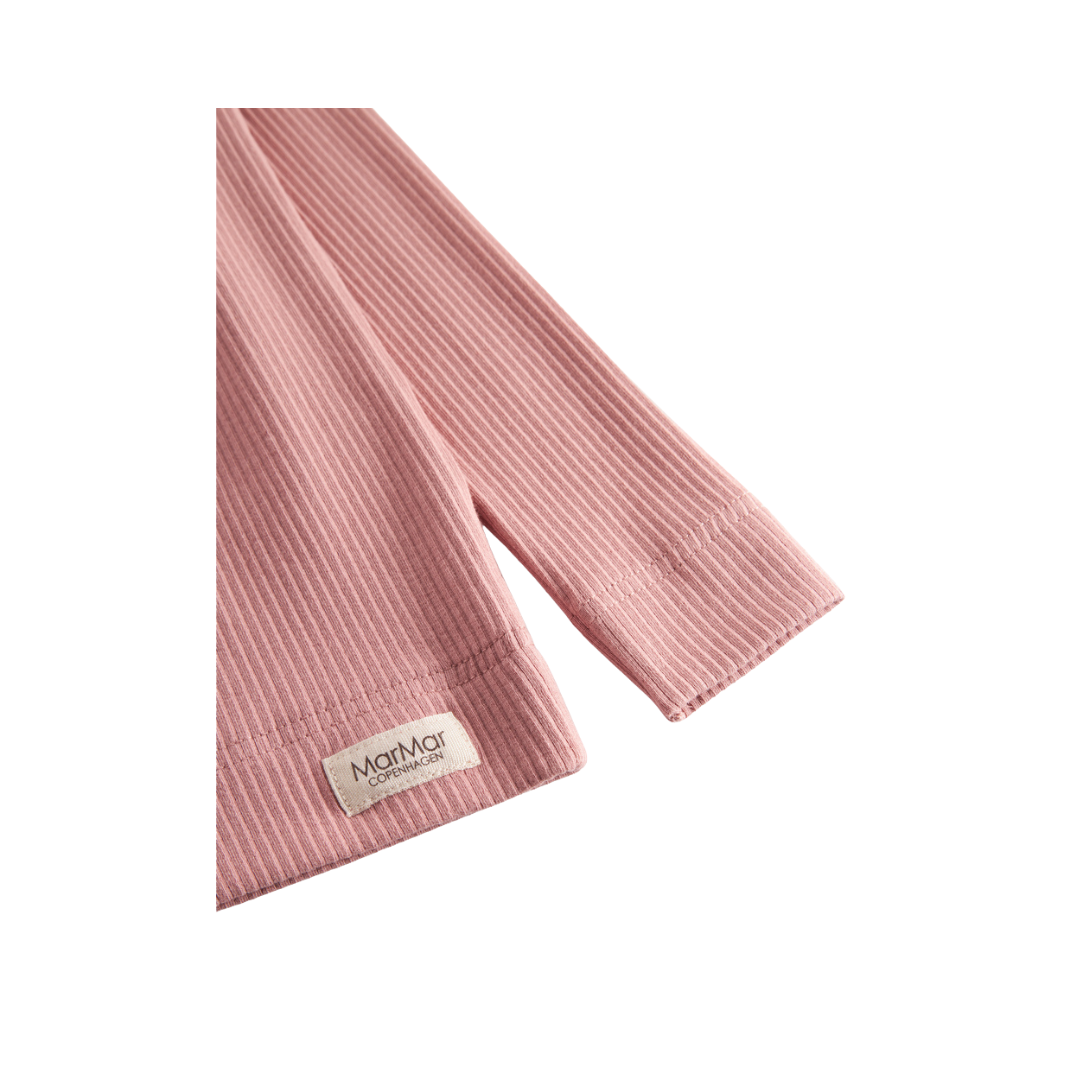 MarMar Modal plain tee LS rose parfait