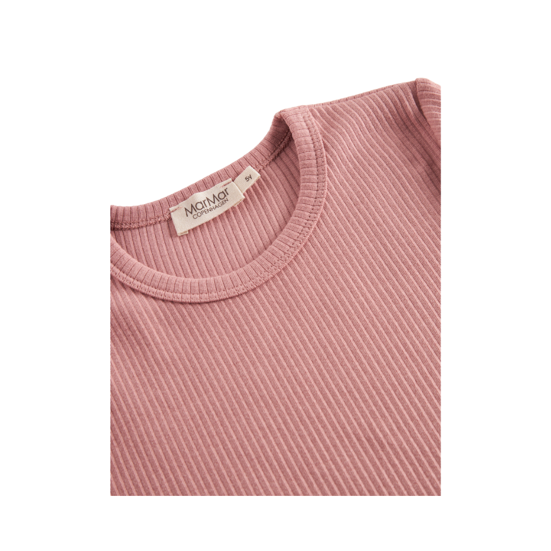 MarMar Modal plain tee LS rose parfait