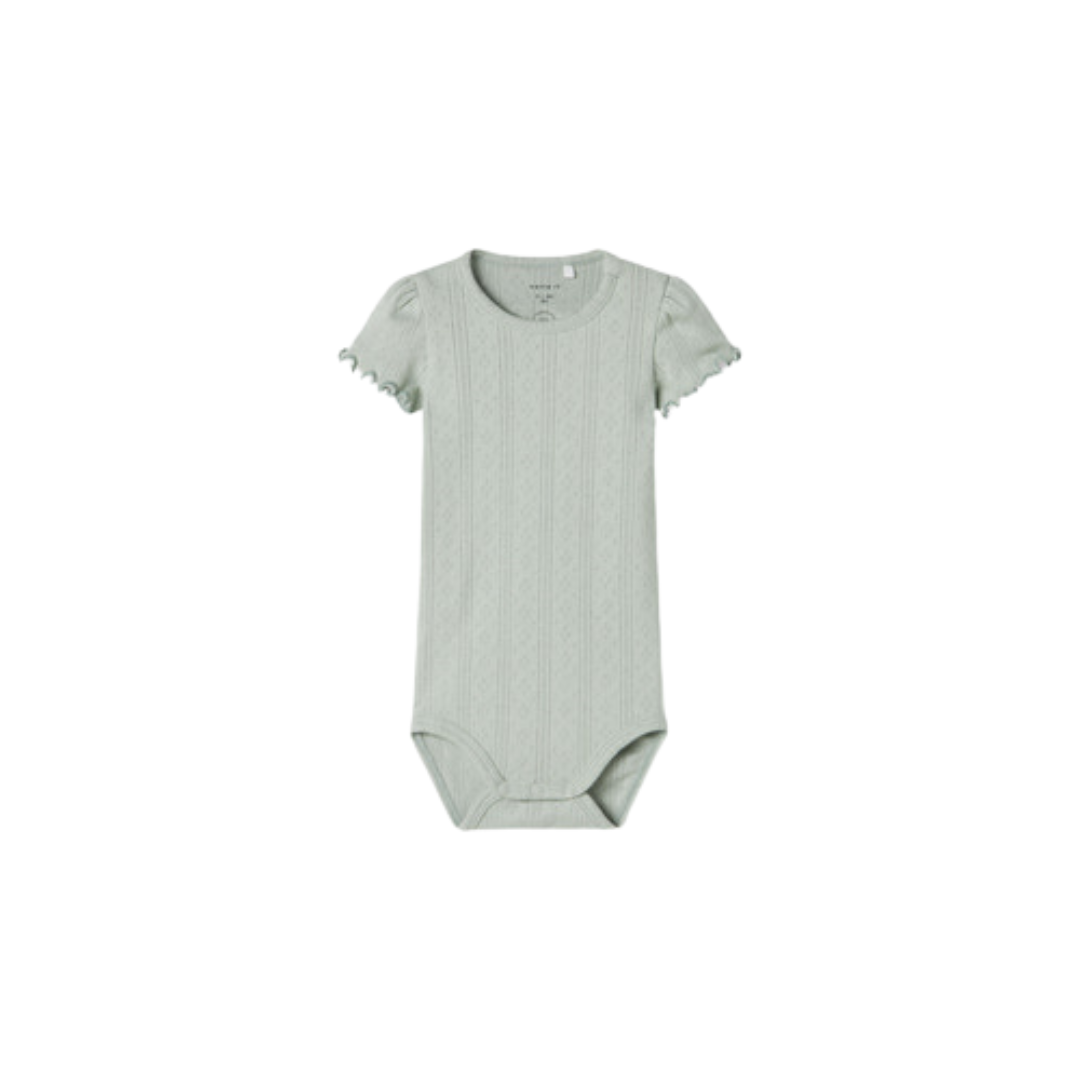 Name It Silke body SS aqua gray