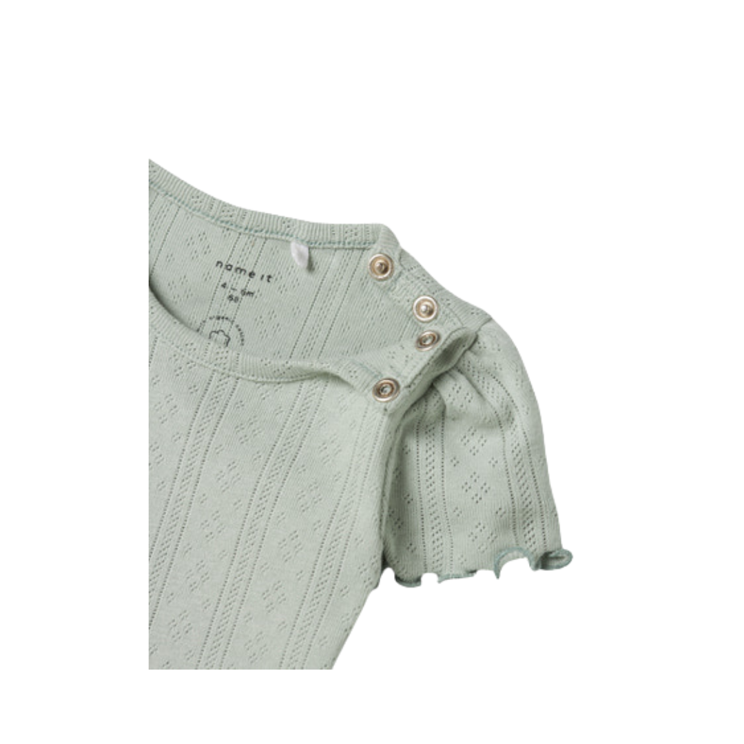 Name It Silke body SS aqua gray