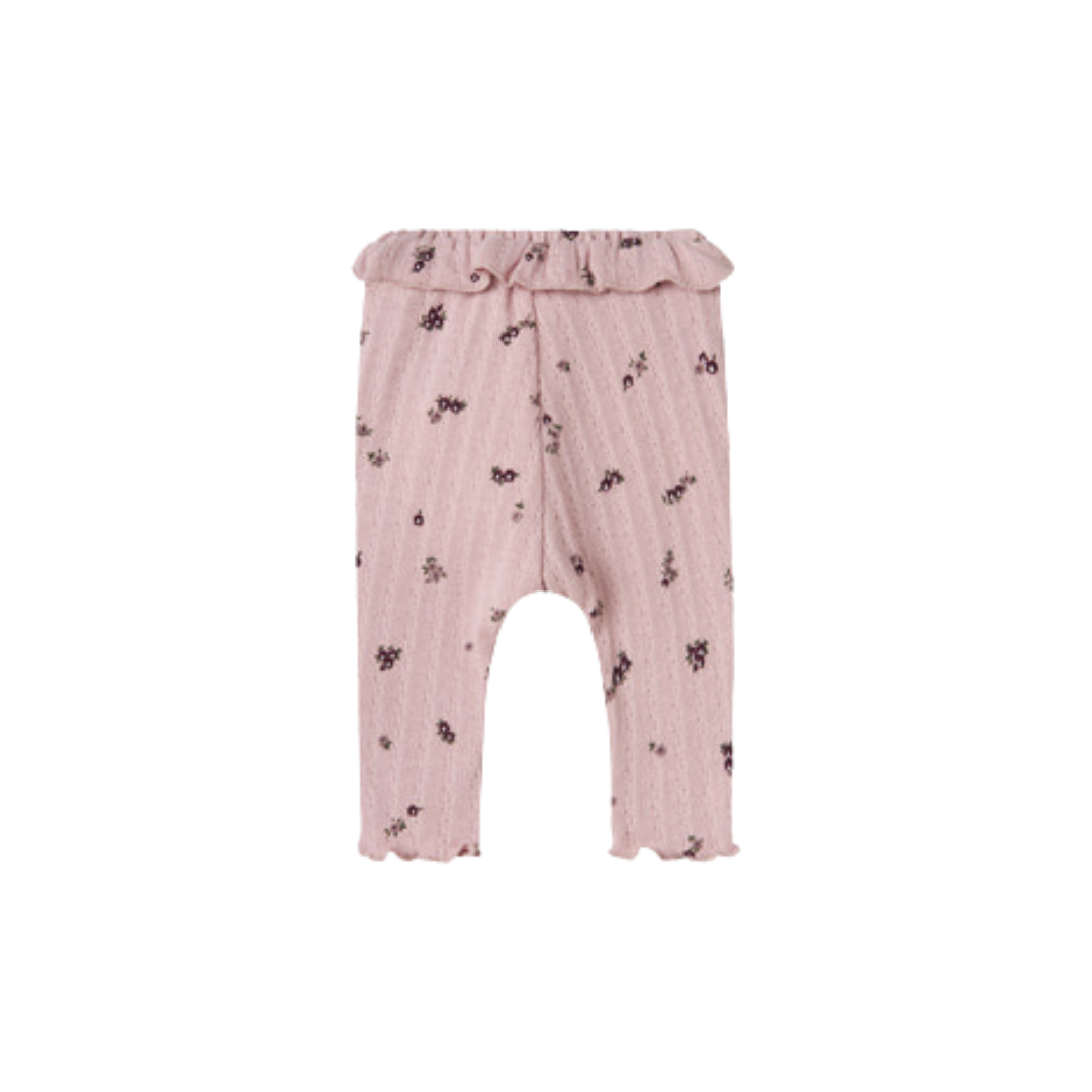 Name It Flower legging burnished lilac