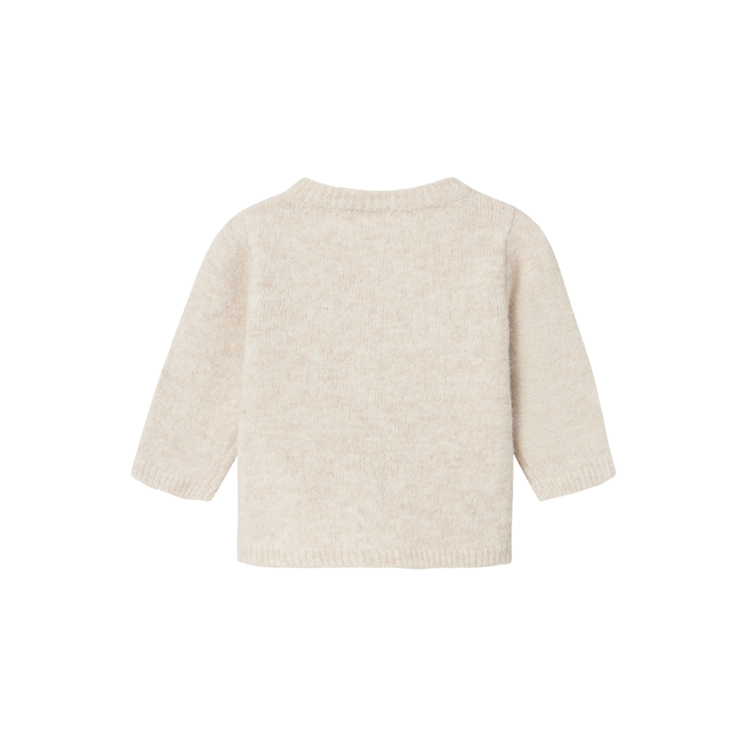 Name It Rikimmi LS strik cardigan peyote melange