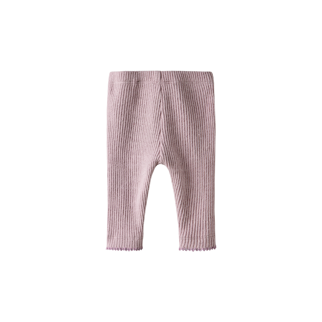 Name It Rosally glitter leggings keepsake lilac