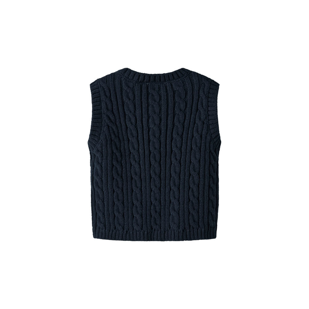 Name It Roman strik vest navy blazer