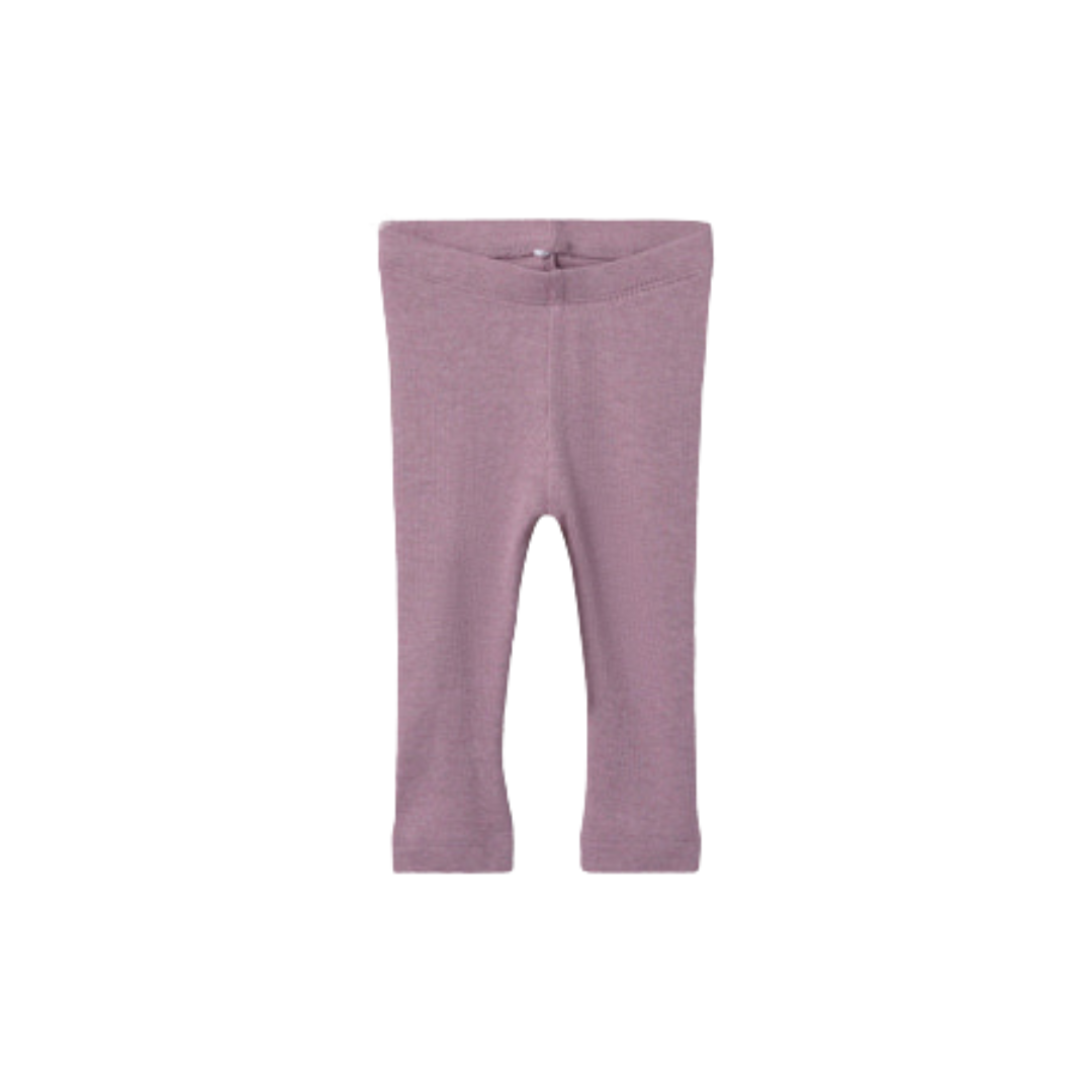 Name It Kab leggings elderberry melange