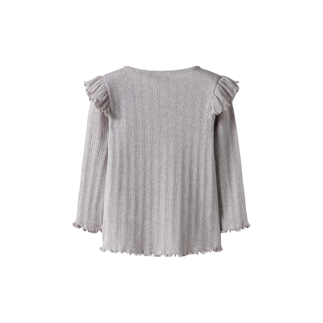 Name It Blitta LS bluse lilac marble melange