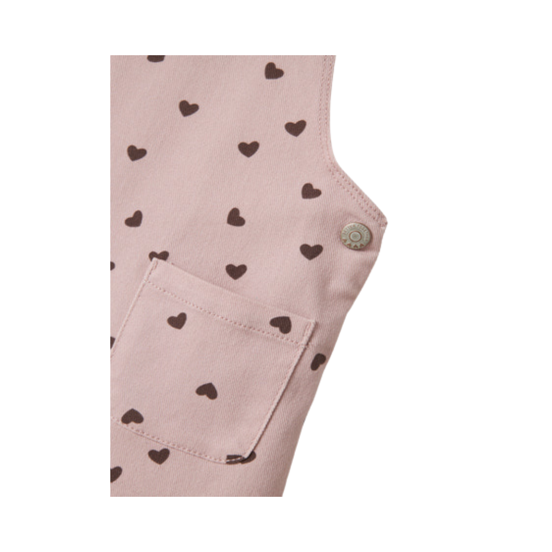 Name It Lira Twill Spencer kjoler burnished lilac heart