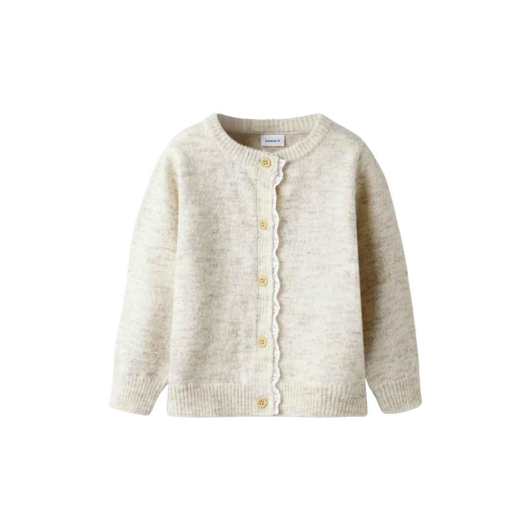 Name It Rikimmi LS strik cardigan peyote melange