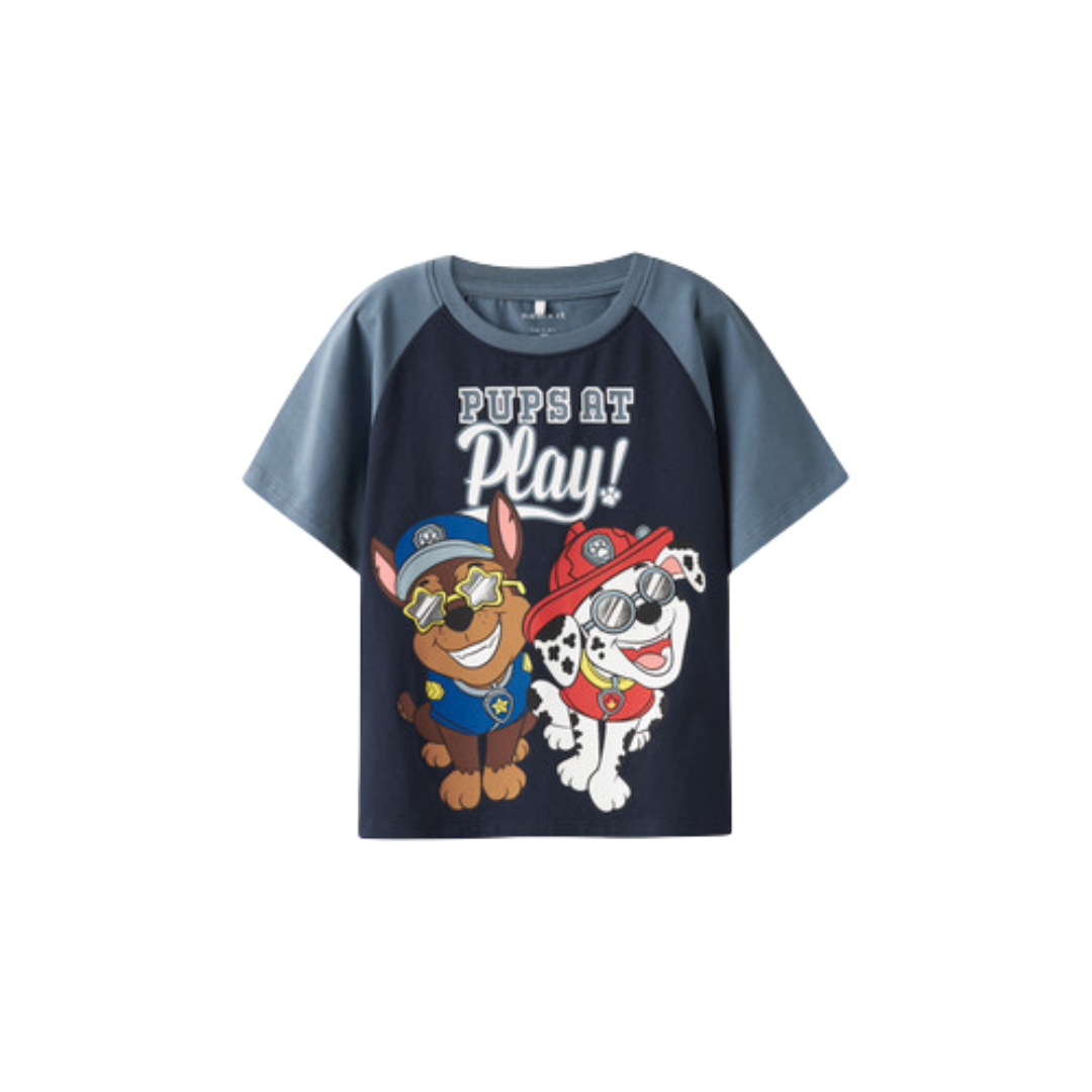 Name It Mulin t-shirt SS Paw Patrol blue mirage