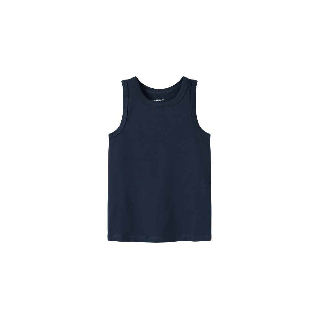 Name It Undertrøje 2 pak grey firetruck grey melange w/dark sapphire