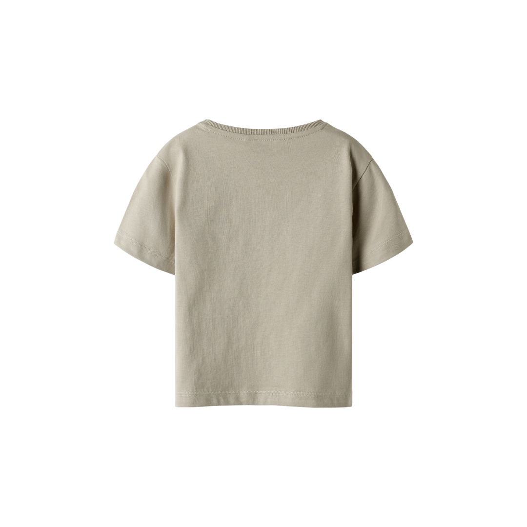 Name It Frank SS t-shirt aluminium