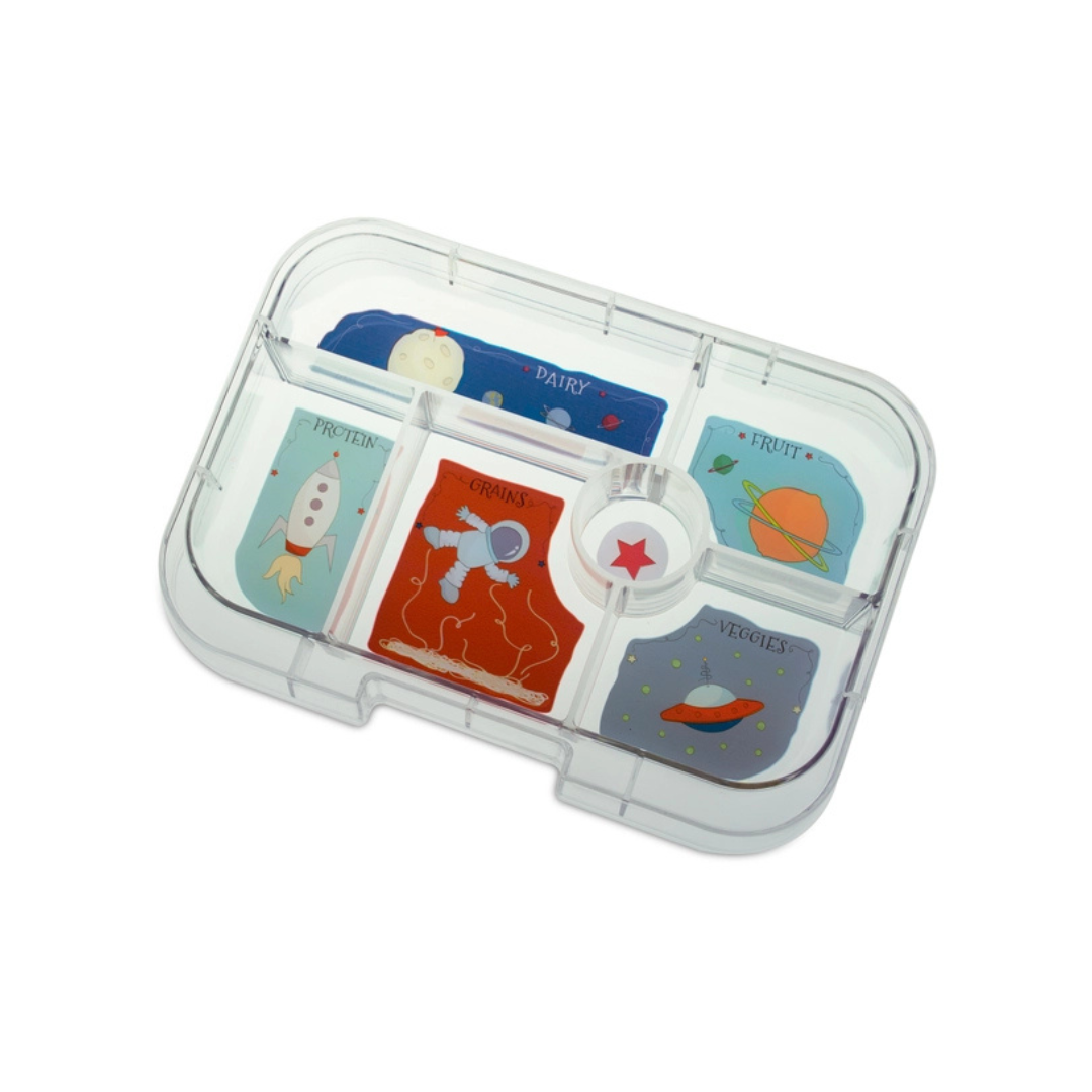 Yumbox Bento original m. 6 rum surf blue/raket