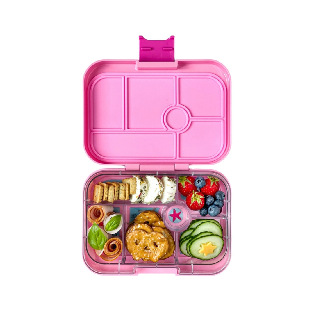 Yumbox Bento original m. 6 rum power pink/enhjørning